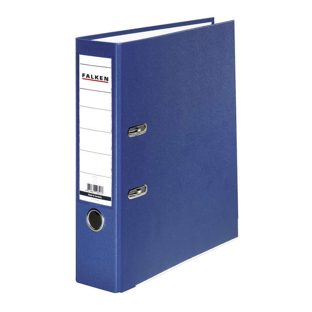 Biblioraft Falken plastifiat, 50 mm, albastru Biblioraft Falken plastifiat, 50 mm, albastru